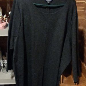 Lands End 24W-26W Pleated Work Tunic